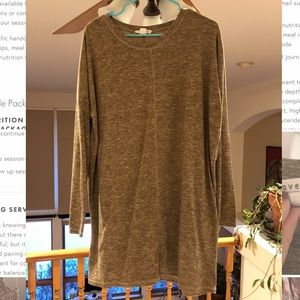 LoveRiche Long Sleeve T-Shirt Dress